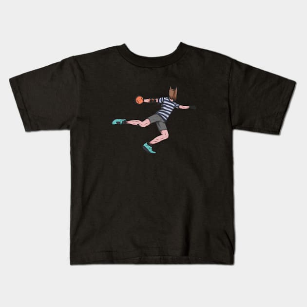 Throw Kids T-Shirt by drawanddie